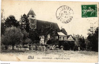 CPA COURTENAY-L'Église (264972)