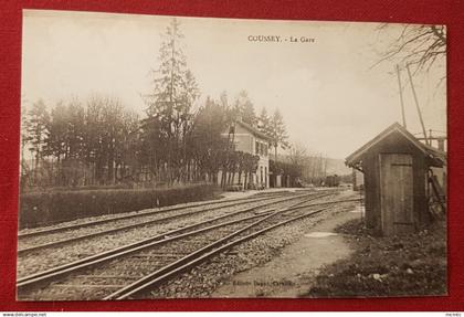 CPA -  Coussey - La gare