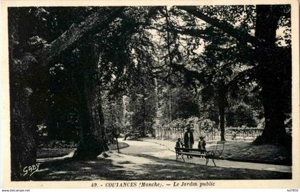 Coutances - Le jardin public