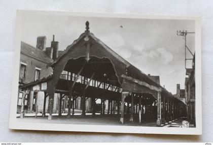 Cpsm, Craon, les halles, Mayenne 53