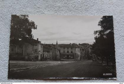 Cpsm, Craponne sur Arzon, place de la Grenette, Haute Loire 43