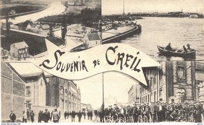 Carte Postale ancienne de  CREIL -