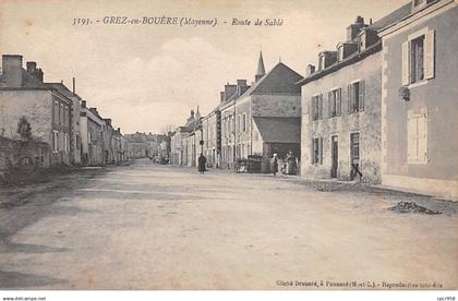 53 - n°73067 - CREZ-EN-BOUERE - Route de Sablé