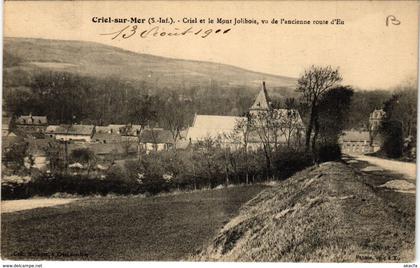 CPA CRIEL-sur-MER-Criel et Mont Jolibois vu de l'ancienne route d'EU (347565)