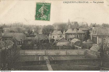 CRIQUETOT-L'ESNEVAL (76 - Seine Maritime) Vue générale