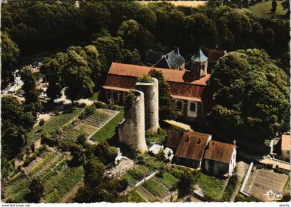 CPM Crocq Perspective s les Tours et l'Eglise FRANCE (1050563)