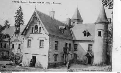 CROCQ CHATEAU DE MR LE COMTE DE CORNUDET