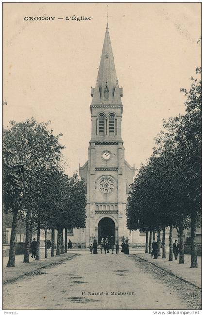 CROISSY SUR SEINE - L´Eglise