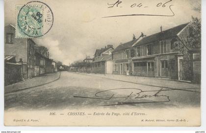 CROSNES - CROSNE - Entée du Pays, côté d'Yerres