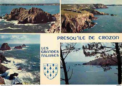 29 - Presqu'ile de Crozon - Les grandes falaises - Multivues - Voir Scans Recto Verso