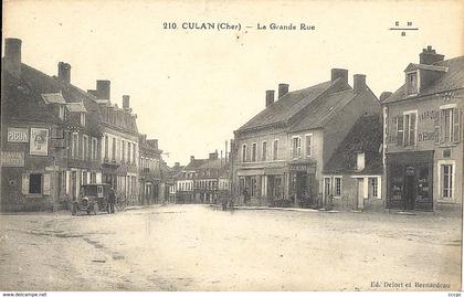 CPA Culan La Grande Rue