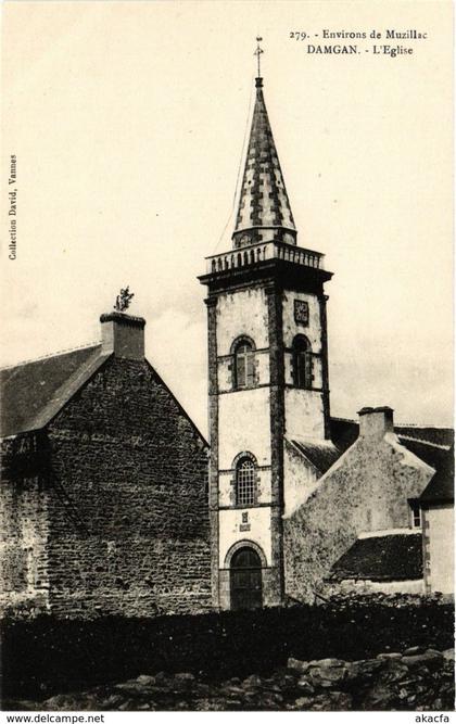 CPA Env. de MUZILLAC - DAMGAN - L'Église (293750)