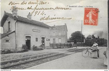 DAMIGNY: la Gare