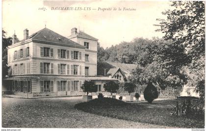 CPA-carte postale France- Dammarie les Lys- Propriété de la Fontaine VM43646+