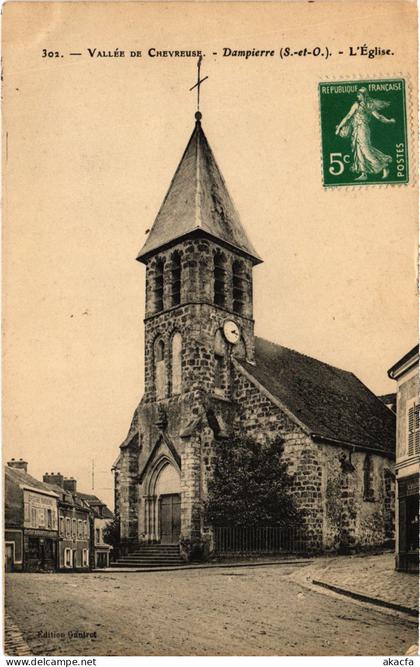 CPA DAMPIERRE Eglise (1412441)