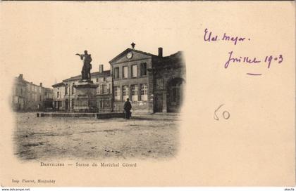 CPA DAMVILLERS - Statue du marechal gerard (119376)