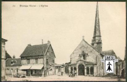 27 Dangu - 32 - Dangu (Eure) - L´Eglise - cpa