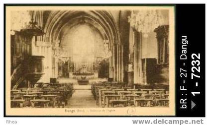 27 Dangu - Dangu (Eure) - Intérieur de l'Eglise - interieur eglise - interieur eglise chaire  /  D27D  K27284K  C27199C