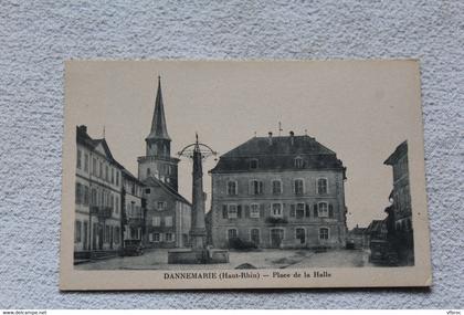 Dannemarie, place de la halle, haut Rhin 68