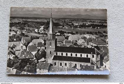 I352, Cpm 1962, Dannemarie, l'église, Haut Rhin 68