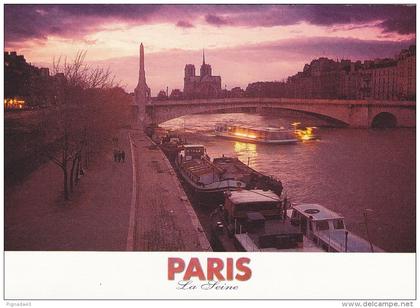 cp , 75 , PARIS , La Seine