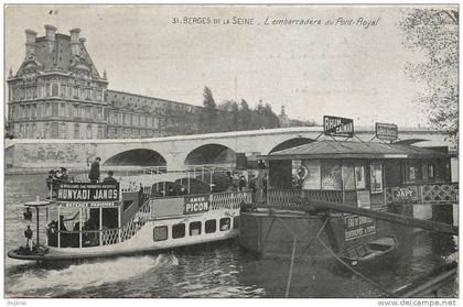 PARIS       BORDS DE SEINE      EMBARCADERE