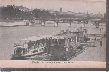 Paris - la Seine au Pont des Arts