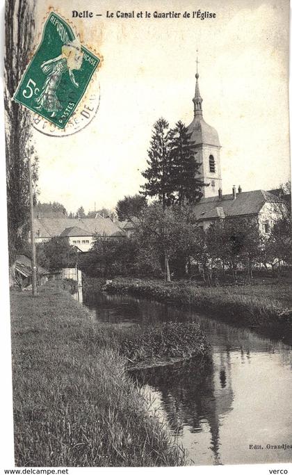 Carte POSTALE Ancienne de DELLE