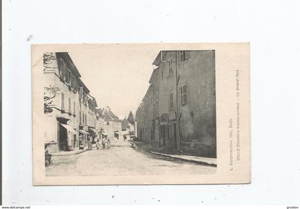 DELLE (FRONTIERE FRANCO SUISSE) LA GRAND'RUE  1916