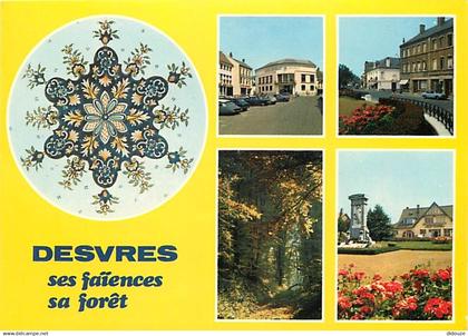 62 - Desvres - Multivues - Faïence - Automobiles - Monument aux Morts - CPM - Voir Scans Recto-Verso