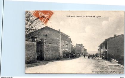 38 - DIEMOZ -- Route de Lyons