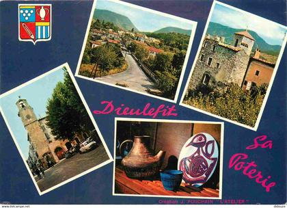 26 - Dieulefit - Multivues - Blasons - Poteries - CPM - Voir Scans Recto-Verso