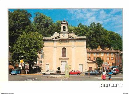 26 - Dieulefit - Temple Protestant - Automobiles - CPM - Voir Scans Recto-Verso