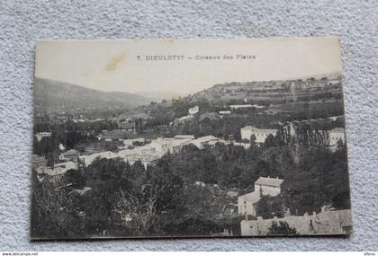 Cpa 1915, Dieulefit, coteaux des Plates, Drôme 26