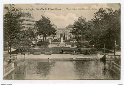 Dijon ( 21 ) jardin de la place D'arcy