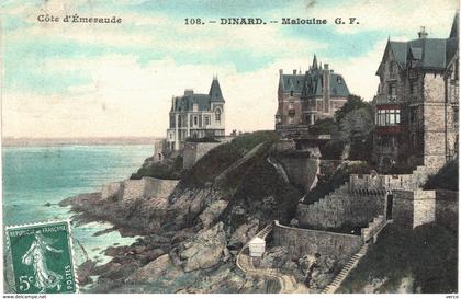 Carte  Postale  ancienne de DINARD - Malouine