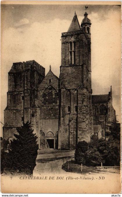 CPA Dol de Bretagne Cathedrale de Dol FRANCE (1015072)