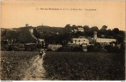 CPA DOL-de-BRETAGNE - Le Mont-Dol - Vue générale (357006)