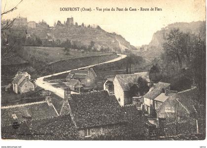 Carte Postale ancienne de DOMFRONT -