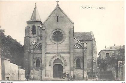 CPA Domont L'Eglise