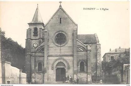 CPA Domont L'Eglise