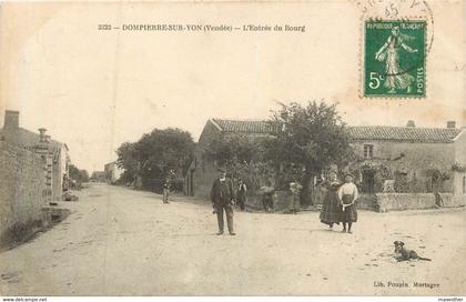 DOMPIERRE SUR YON entrée du bourg