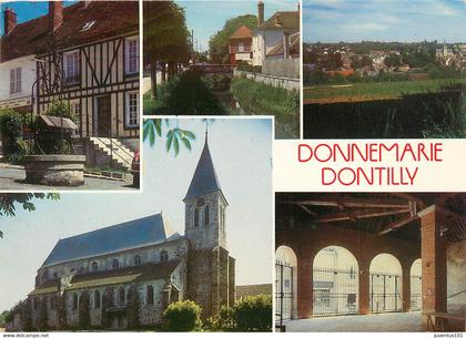 CPSM Donnemarie Dontilly-Multivues    L411