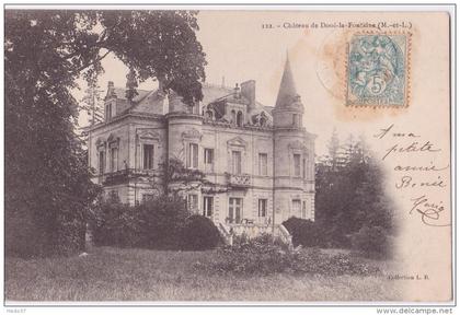 Doué-la-Fontaine - Château