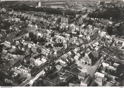 CPSM Doullens Vue aérienne