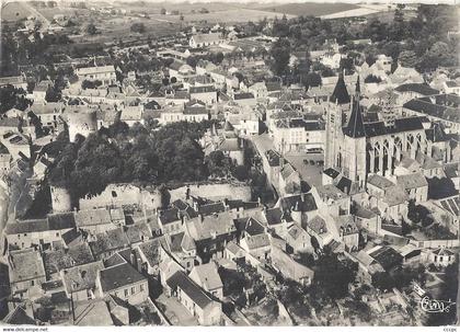 CPSM Dourdan Vue générale aérienne