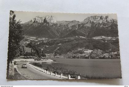 Cpsm, Doussard, bout du lac, dents de Lanlon, Haute Savoie 74