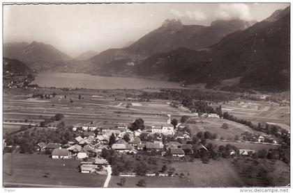 Doussard et le lac d'Annecy