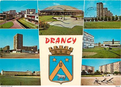 93 - Drancy - Multivues - Blasons - CPM - Voir Scans Recto-Verso