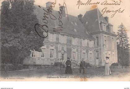 41  .  n° 202244   .DROUE    .    CHATEAU DE DROUE ( COTé SUD )